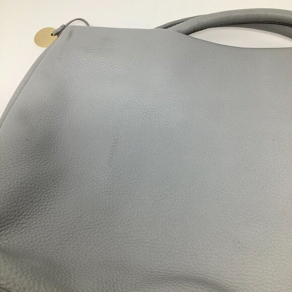 NWT Skagen Mikkeline Satchel purse grey leather *has flaw and missing crossbody* - Picture 6 of 15